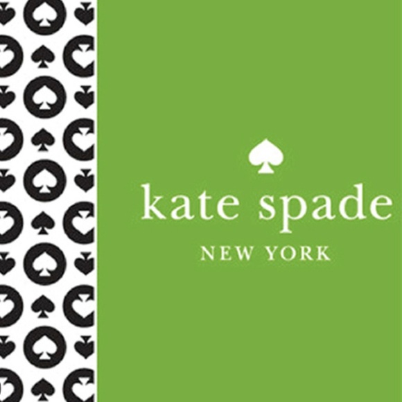 NEW! Kate Spade ♠️ Green Leather Travel luggage Tag - Picture 2 of 9